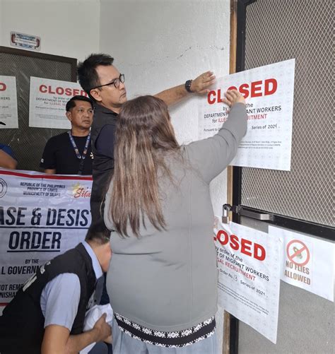 DMW closes language center in Cavite for ‘illegal recruitment’ of .